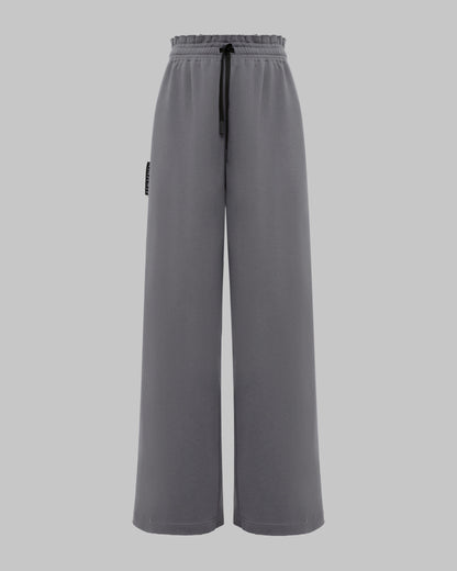 RAGGED BELT PANTS GRAY