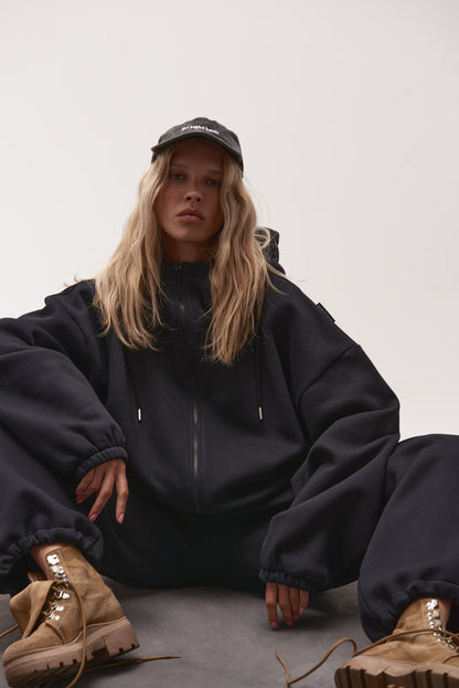 SWEATSHIRT HUGE GRAPHITE