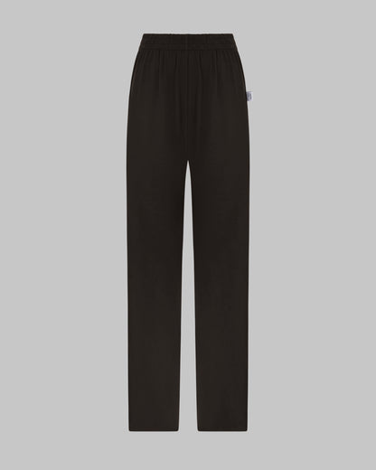 VISCOSE SUIT CHOCOLATE