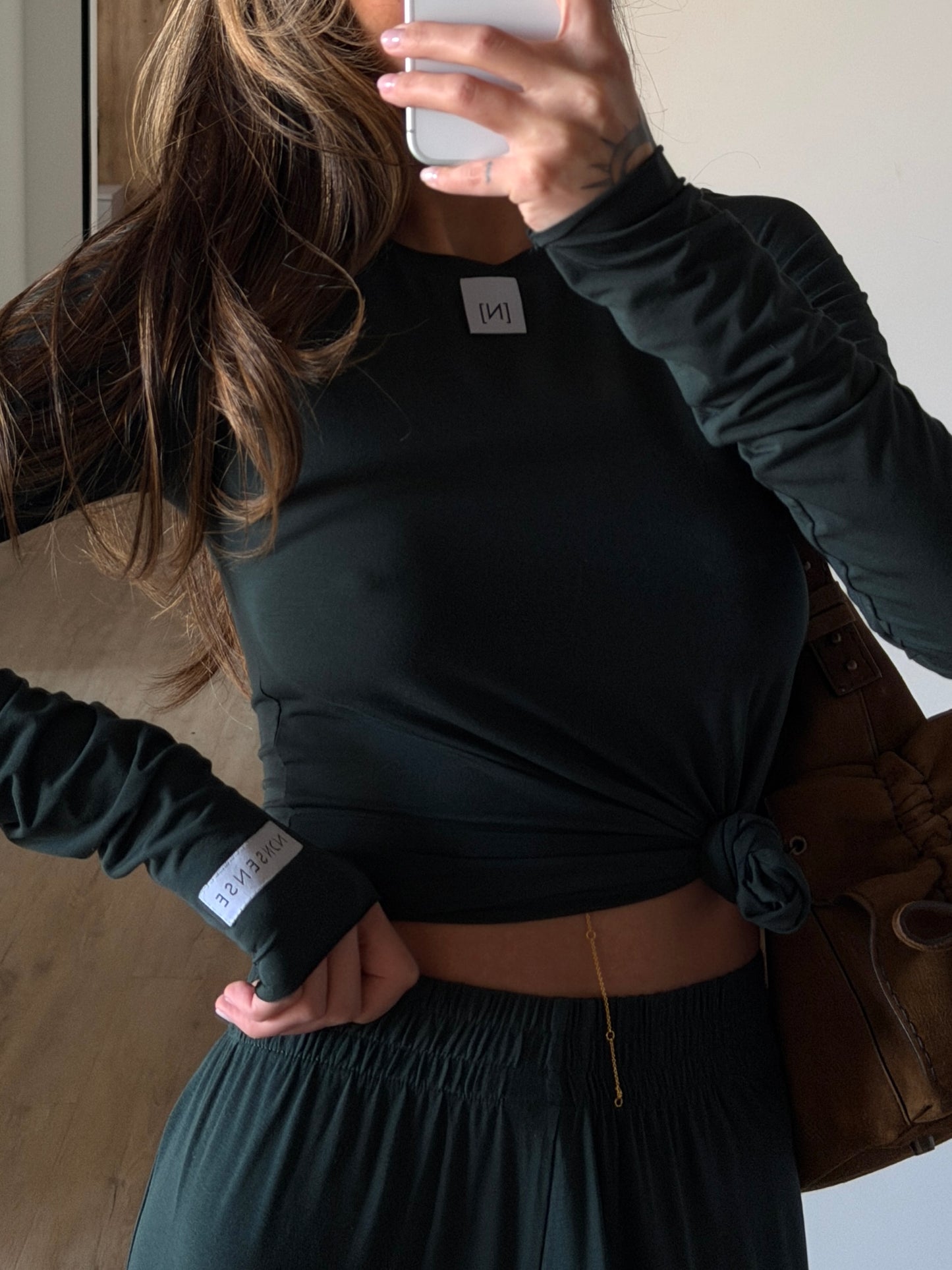 VISCOSE SUIT BLUE/GREEN