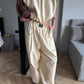 COTTON RELAXED PASTEL YELLOW PANTS