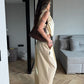 COTTON RELAXED PASTEL YELLOW PANTS