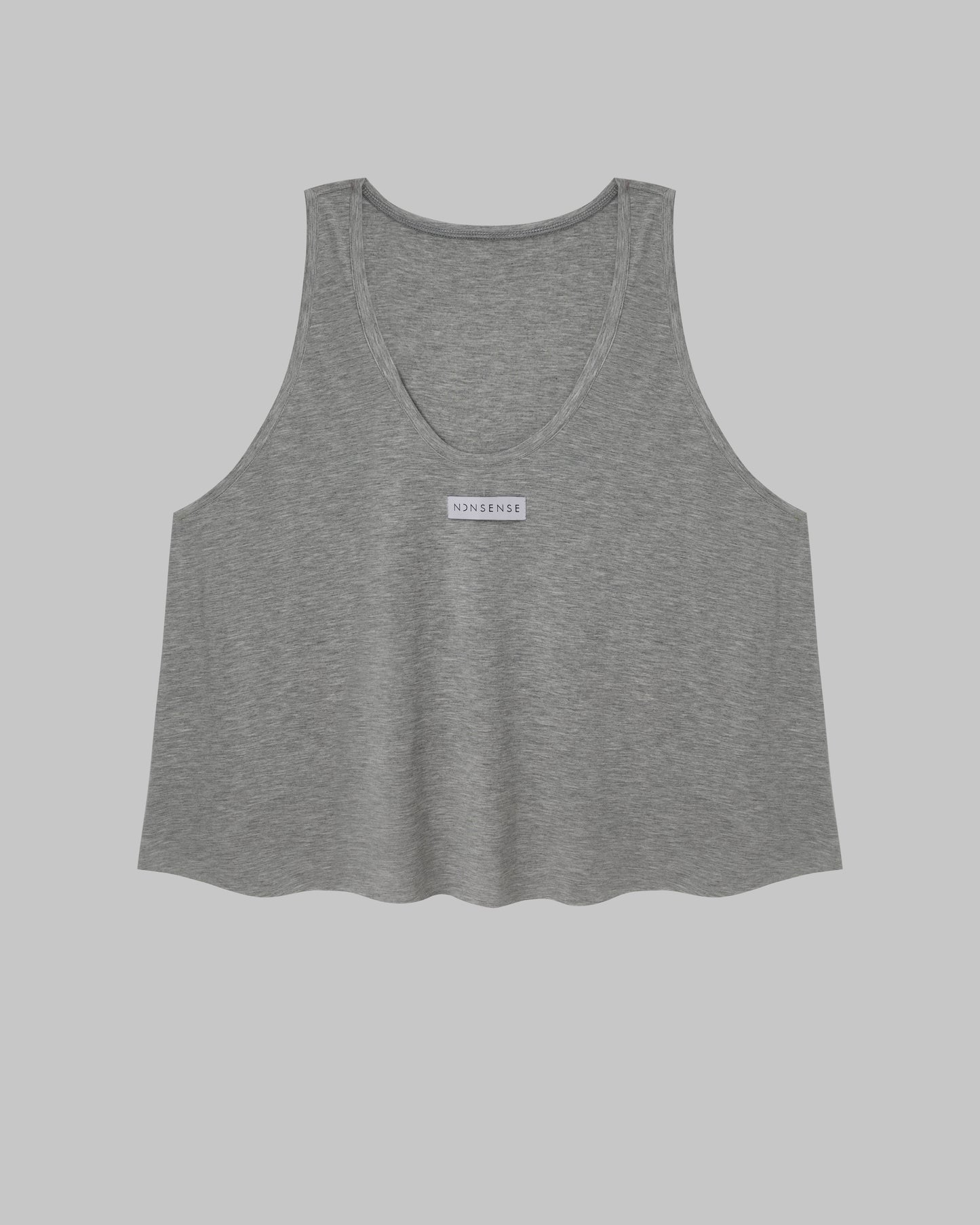 VISCOSE SUIT LIGHT GREY MELANGE