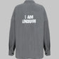 OVERSIZED UNISEX SHIRT I AM ENOUGH