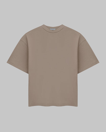 UNISEX T-SHIRT FLOWERS SAND