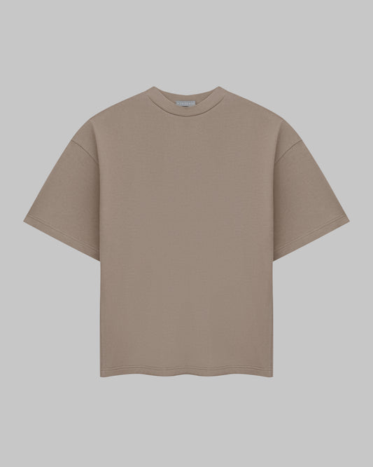 UNISEX T-SHIRT FLOWERS SAND