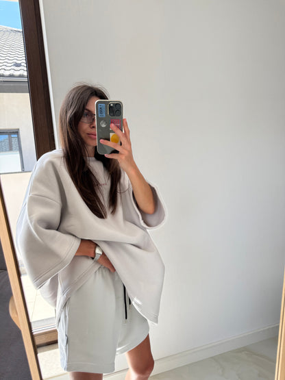 SWEATSHIRT LIGHT GRAY