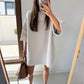 SWEATSHIRT LIGHT GRAY