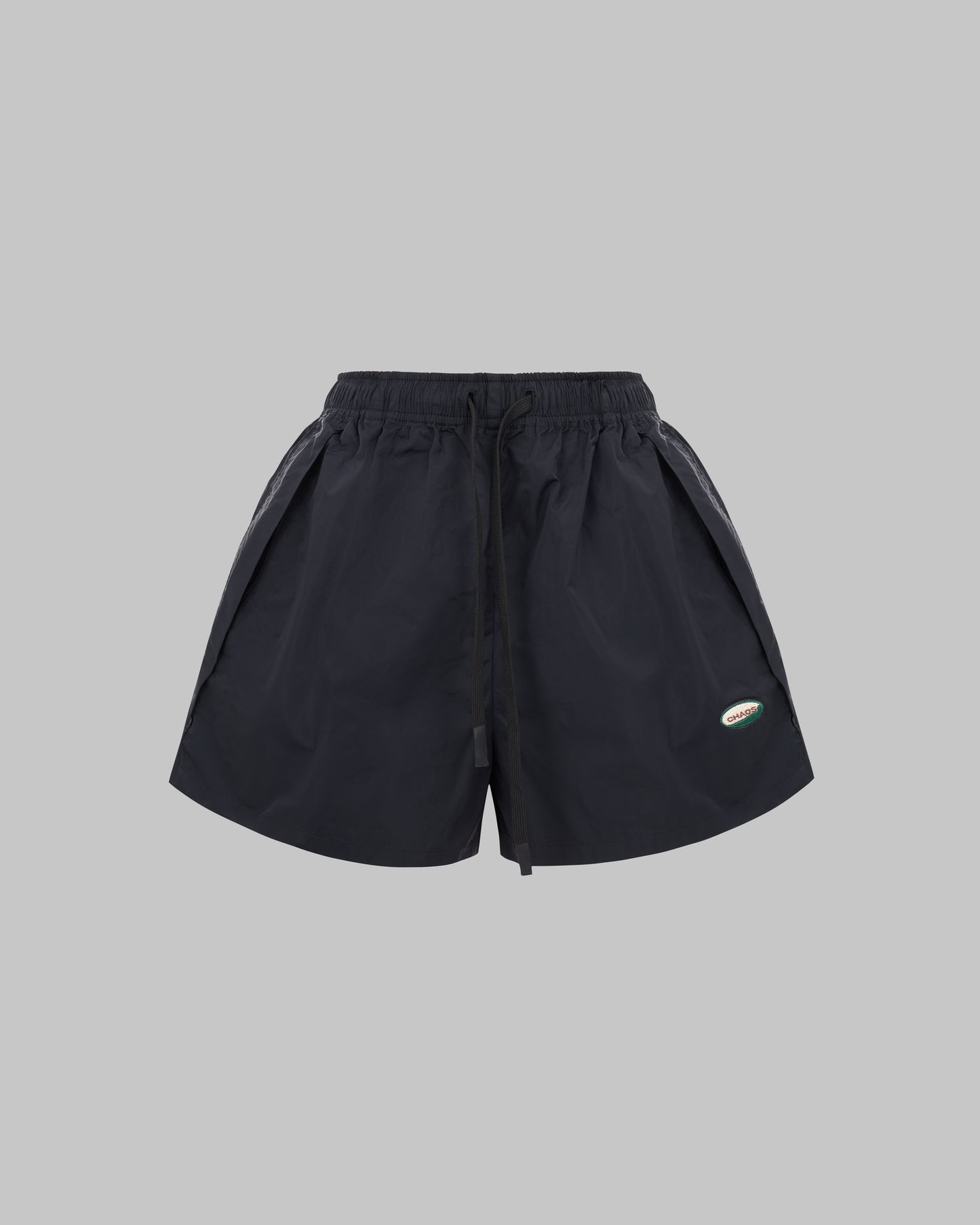 NYLON BLACK SHORTS CHAOS