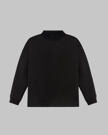 BLACK RELAXED SWEATSHIRT NONSENSE
