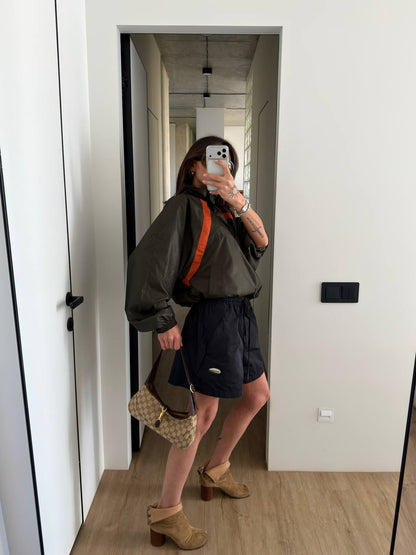 NYLON BLACK SHORTS CHAOS