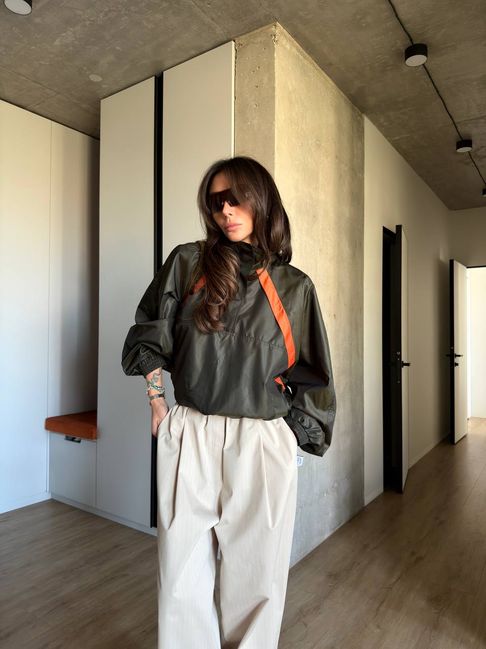 RELAXED PANTS BEIGE