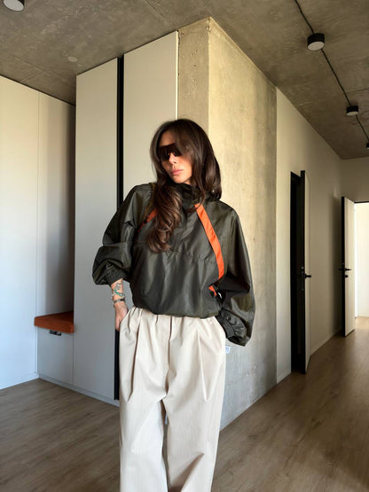 RELAXED PANTS BEIGE