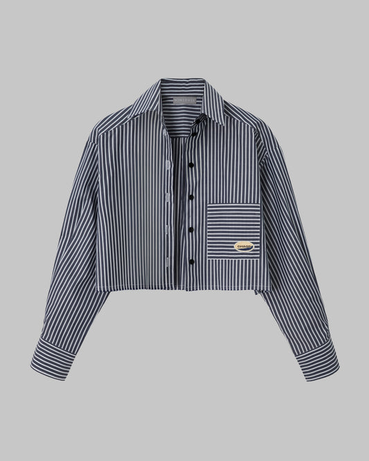 COTTON SHIRT CHAOS BLUE