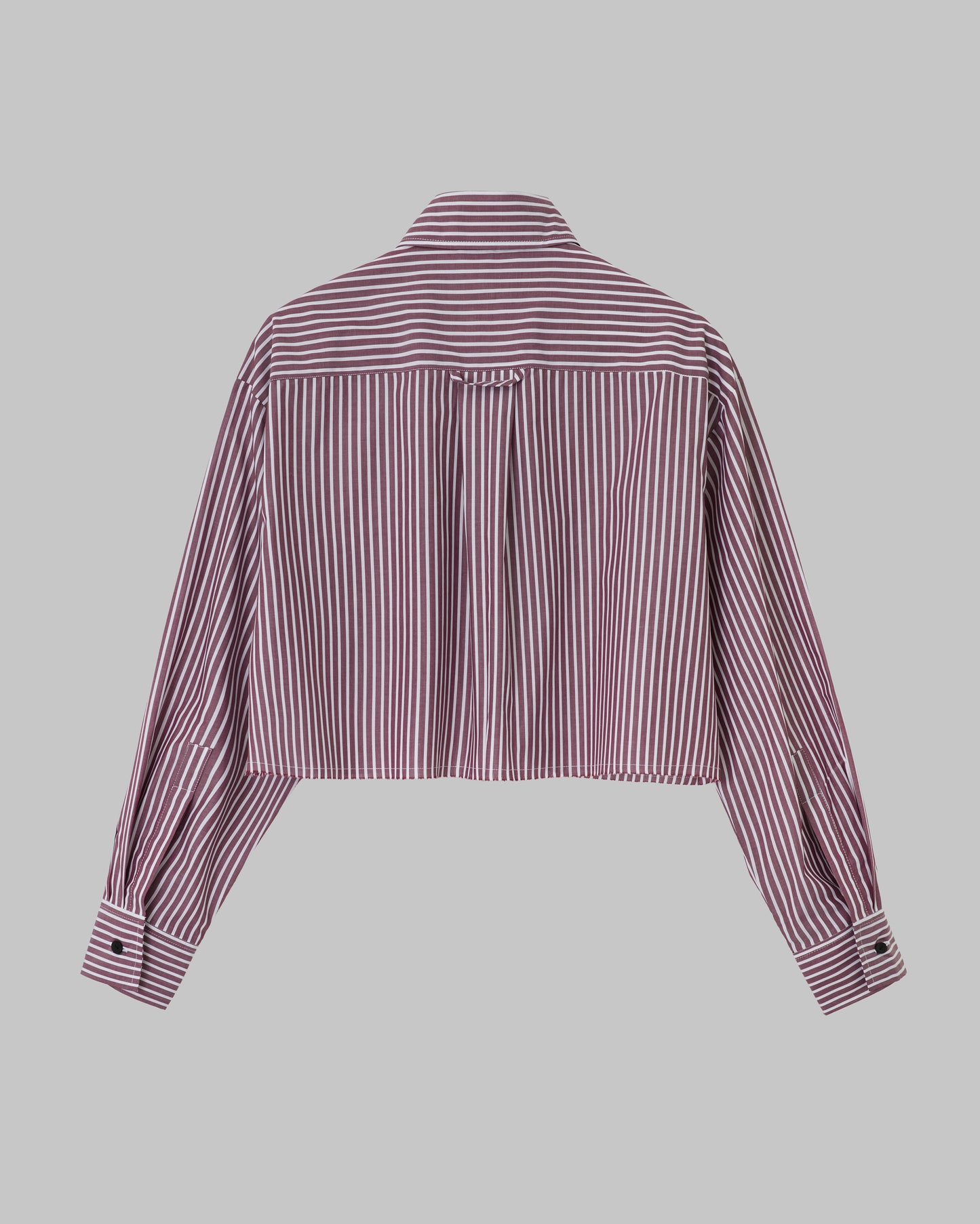 COTTON SHIRT CHAOS BORDO