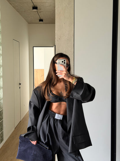 HEAVYWEIGHT JACKET DARK GREY