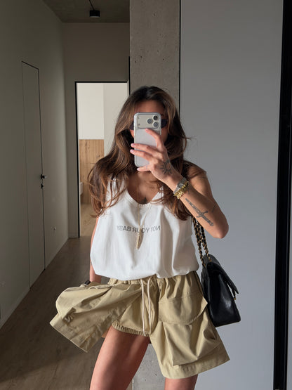 CARGO SHORTS BEIGE