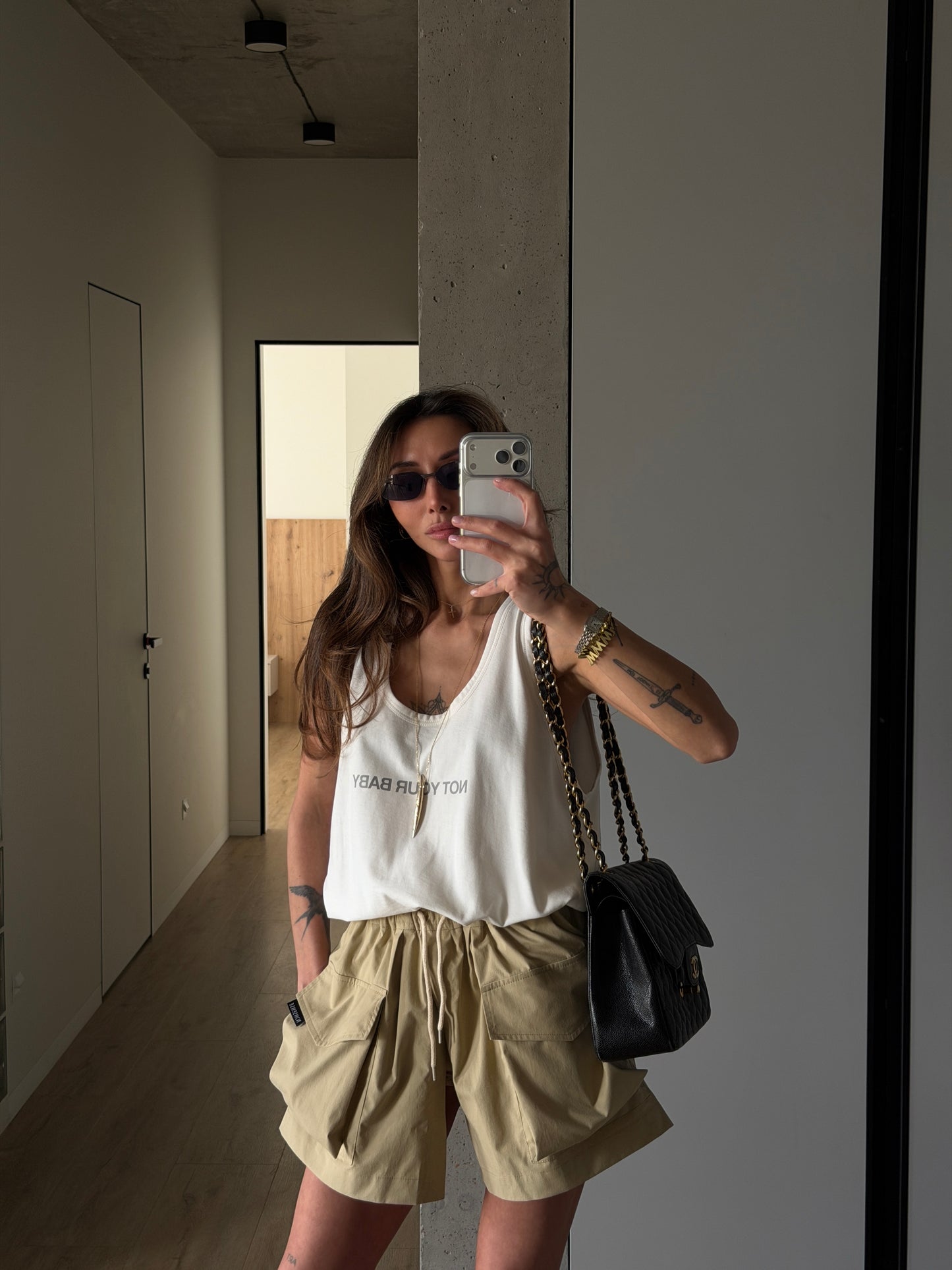 CARGO SHORTS BEIGE