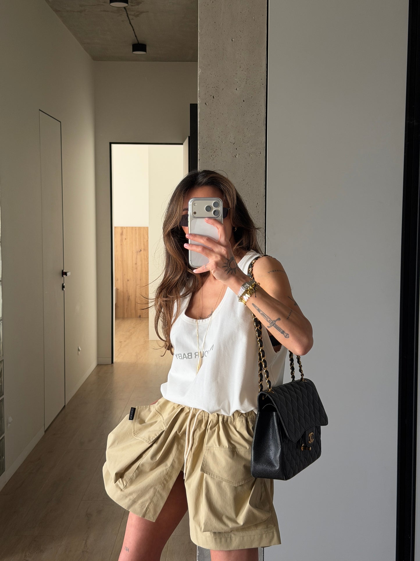 CARGO SHORTS BEIGE