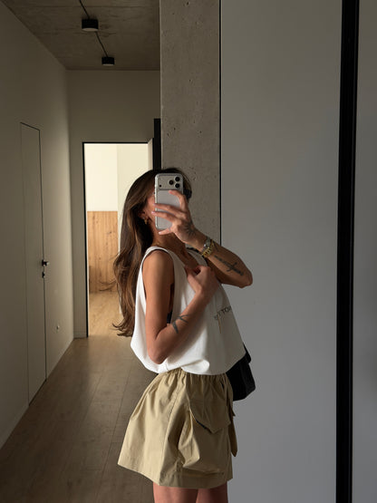 CARGO SHORTS BEIGE