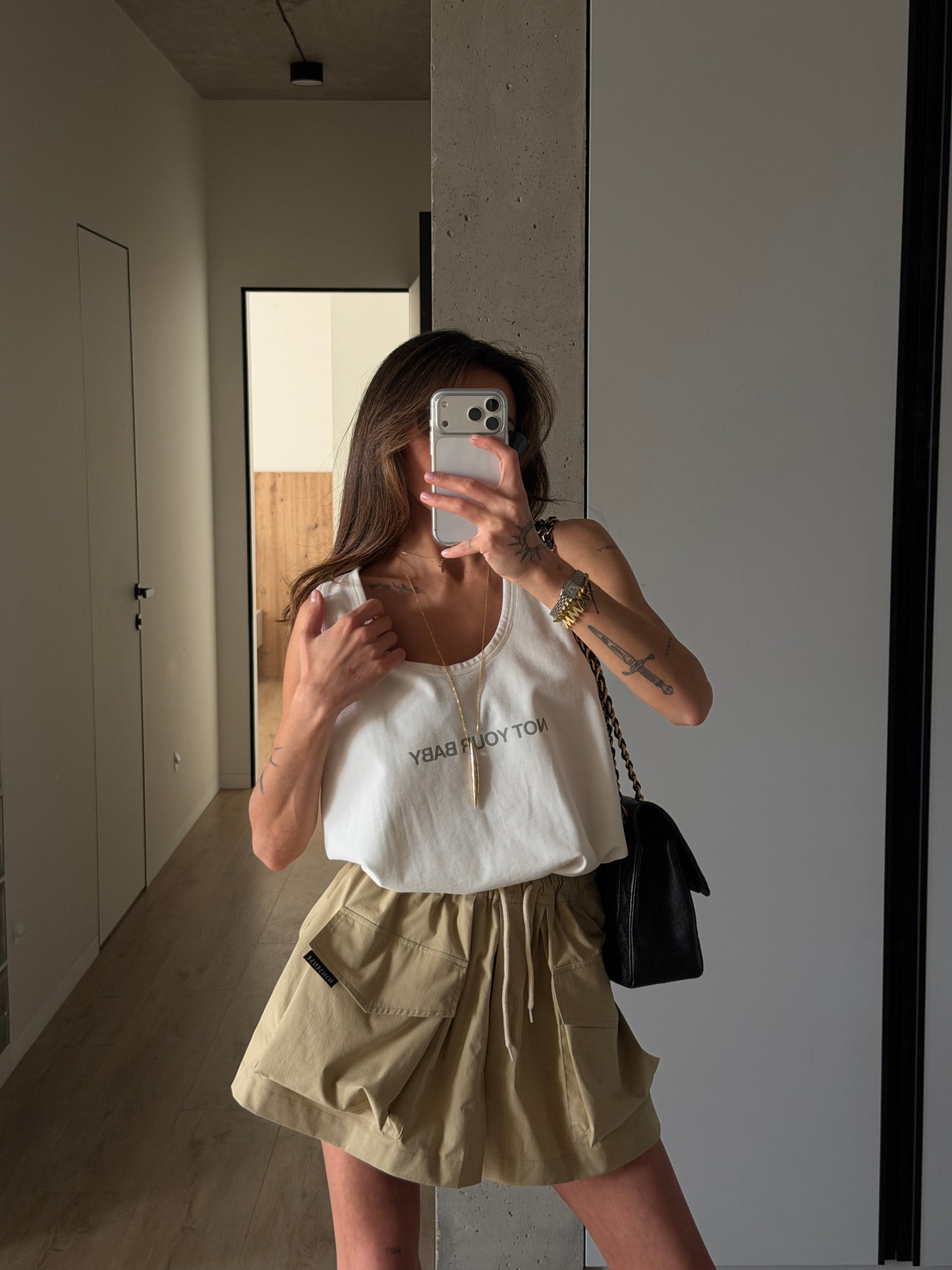 CARGO SHORTS BEIGE