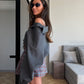 ASYMMETRIC SHORTS NONSENSE DARK BLUE