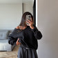 RELAXED SWEATER NONSENSE ANTHRACITE