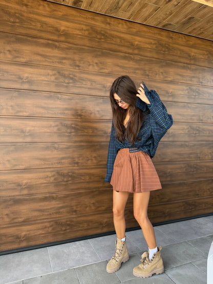 ASYMMETRIC SHORTS NONSENSE TEDDY