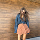 ASYMMETRIC SHORTS NONSENSE TEDDY