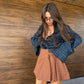 ASYMMETRIC SHORTS NONSENSE TEDDY
