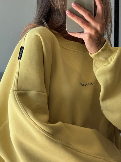 UNISEX SWEATSHIRT PISTACHIO