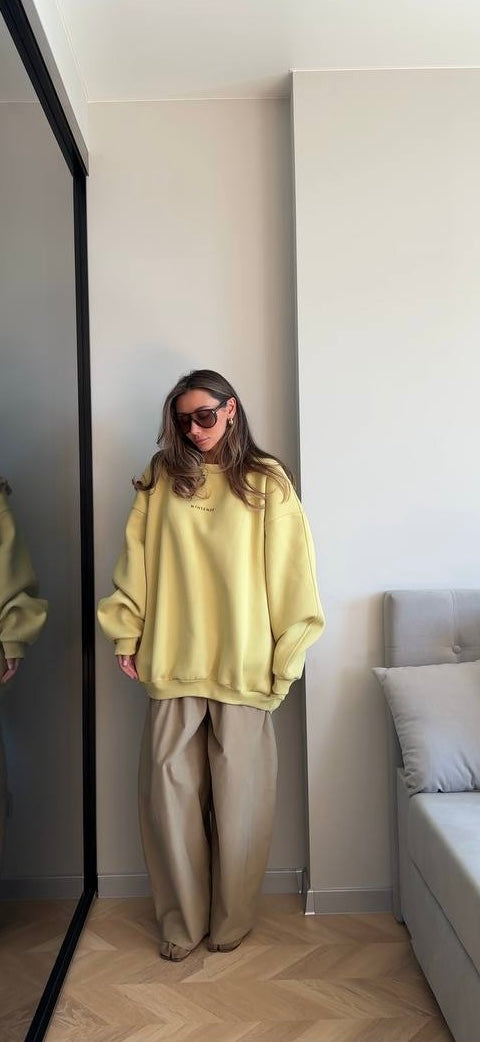 UNISEX SWEATSHIRT PISTACHIO