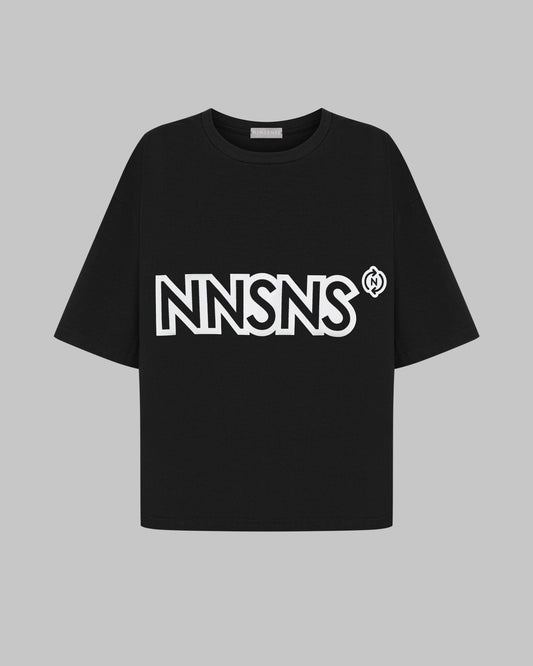 T-SHIRT NNSNS BLACK