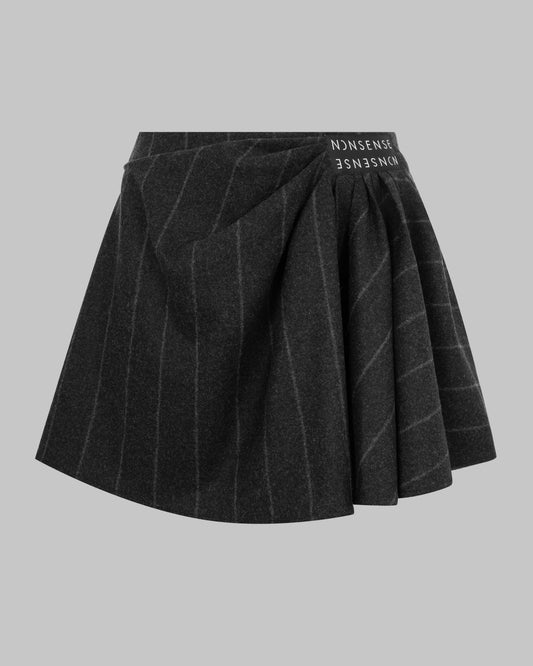 ASYMMETRIC SHORTS NONSENSE DARK GREY