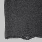 WOOL RAGGED SWEATER GREY