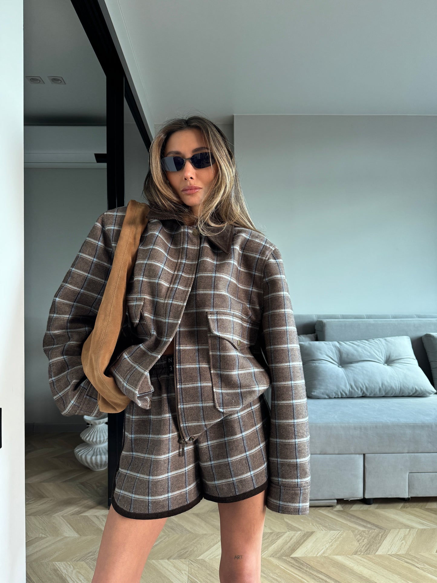 WOOL BRОWN BOMBER NONSENSE