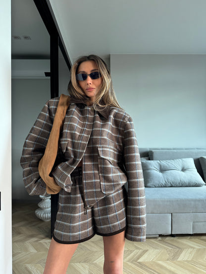 WOOL BRОWN BOMBER NONSENSE