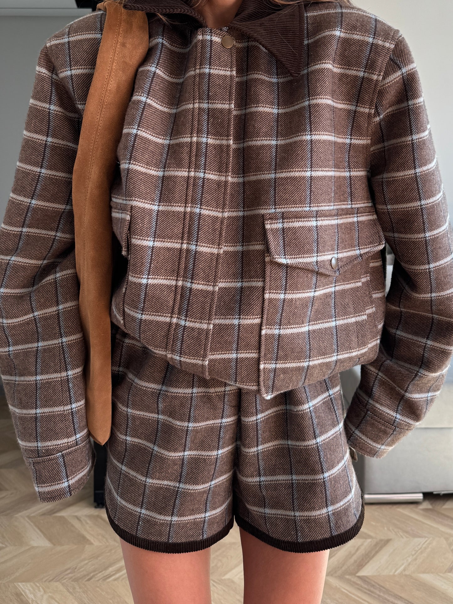 WOOL BRОWN BOMBER NONSENSE