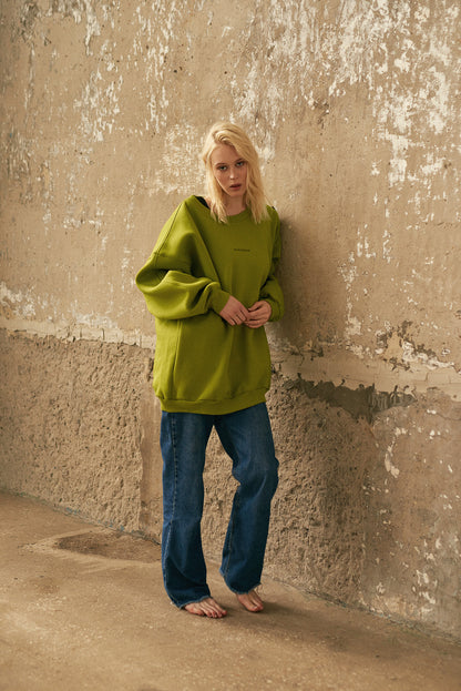 UNISEX SWEATSHIRT LIME