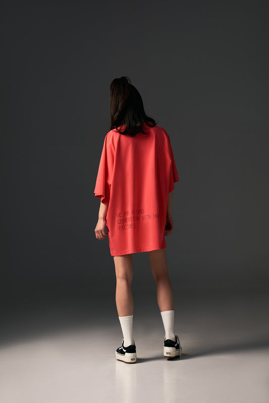 UNISEX T-SHIRT GENERATION CORAL 2