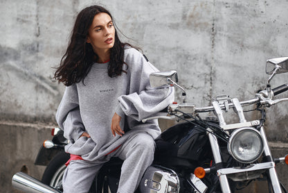 UNISEX SWEATSHIRT LIGHT MELANGE