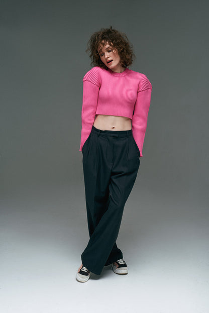 CROPPED SWEATER NONSENSE BUBLE