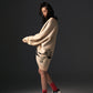 OVERSIZED CARDIGAN “CATDOG”