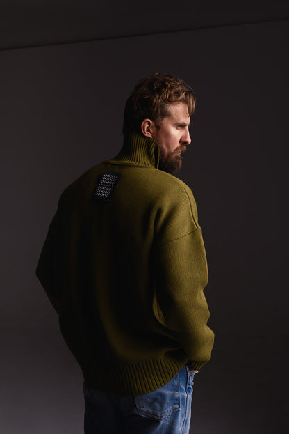 UNISEX SWEATER OLIVE