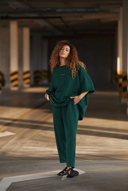 SWEATSHIRT DARK GREEN