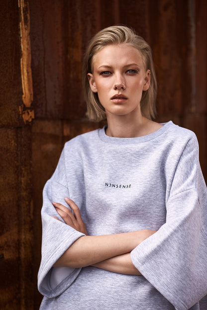 SWEATSHIRT LIGHT MELANGE