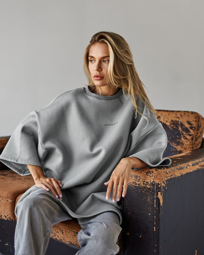 SWEATSHIRT GREY-OLIVE