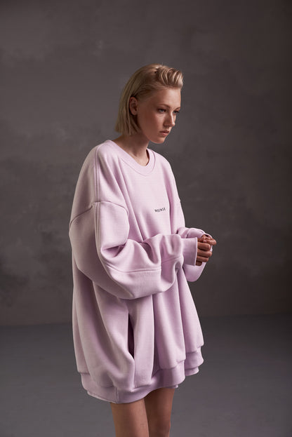 UNISEX SWEATSHIRT LIGHT LILAC