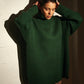 UNISEX SWEATER DARK GREEN